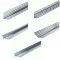 Mental corner angle bead for interior and exterior wall